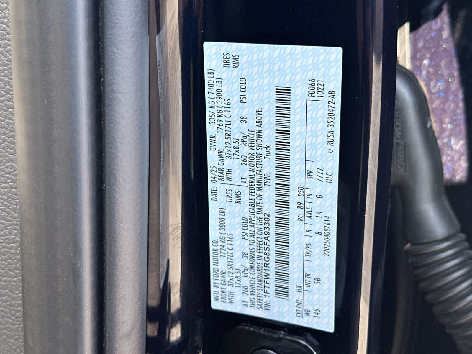 Certified 2025 Ford F150 Raptor AWD/4WD image 26