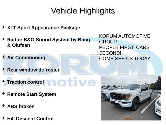 Certified 2022 Ford F150 XLT w/ Equipment Group 302A High AWD/4WD image 7