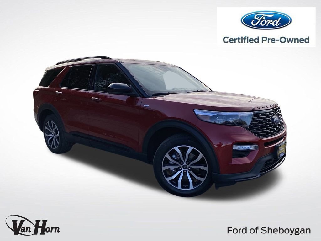 Certified 2023 Ford Explorer ST-Line w/ Class IV Trailer Tow Package