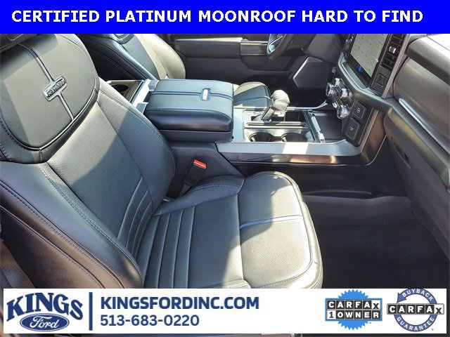 Certified 2024 Ford F150 Platinum w/ Equipment Group 702A High image 27