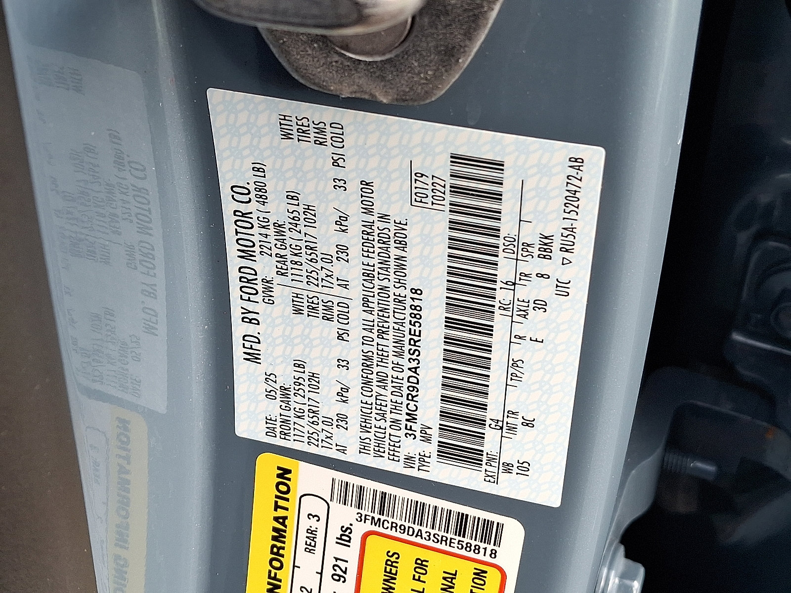 Certified 2025 Ford Bronco Sport Badlands image 27