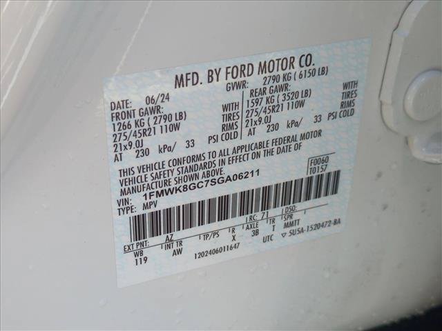 Certified 2025 Ford Explorer ST AWD/4WD image 27