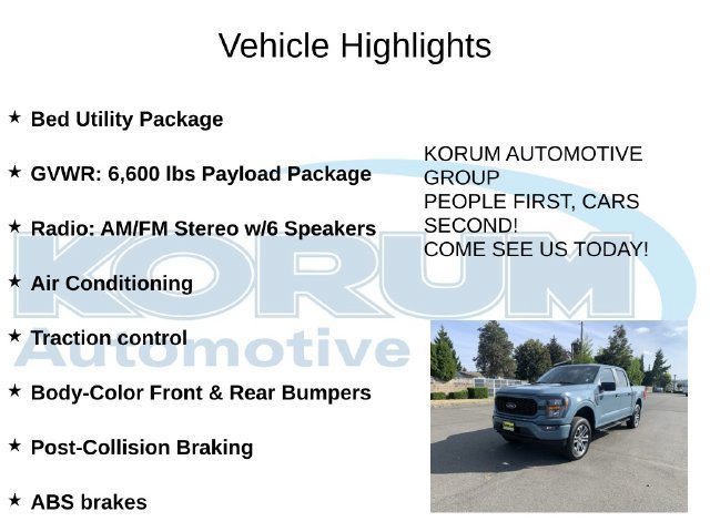 Certified 2023 Ford F150 XL w/ STX Appearance Package AWD/4WD image 8