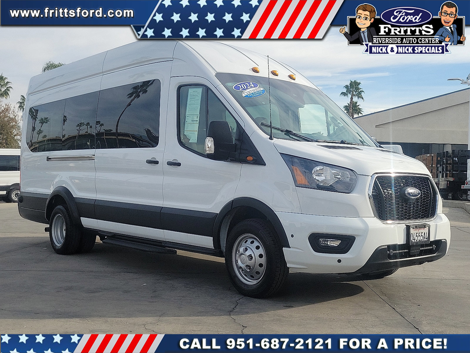Certified 2024 Ford Transit 350 XLT image 3