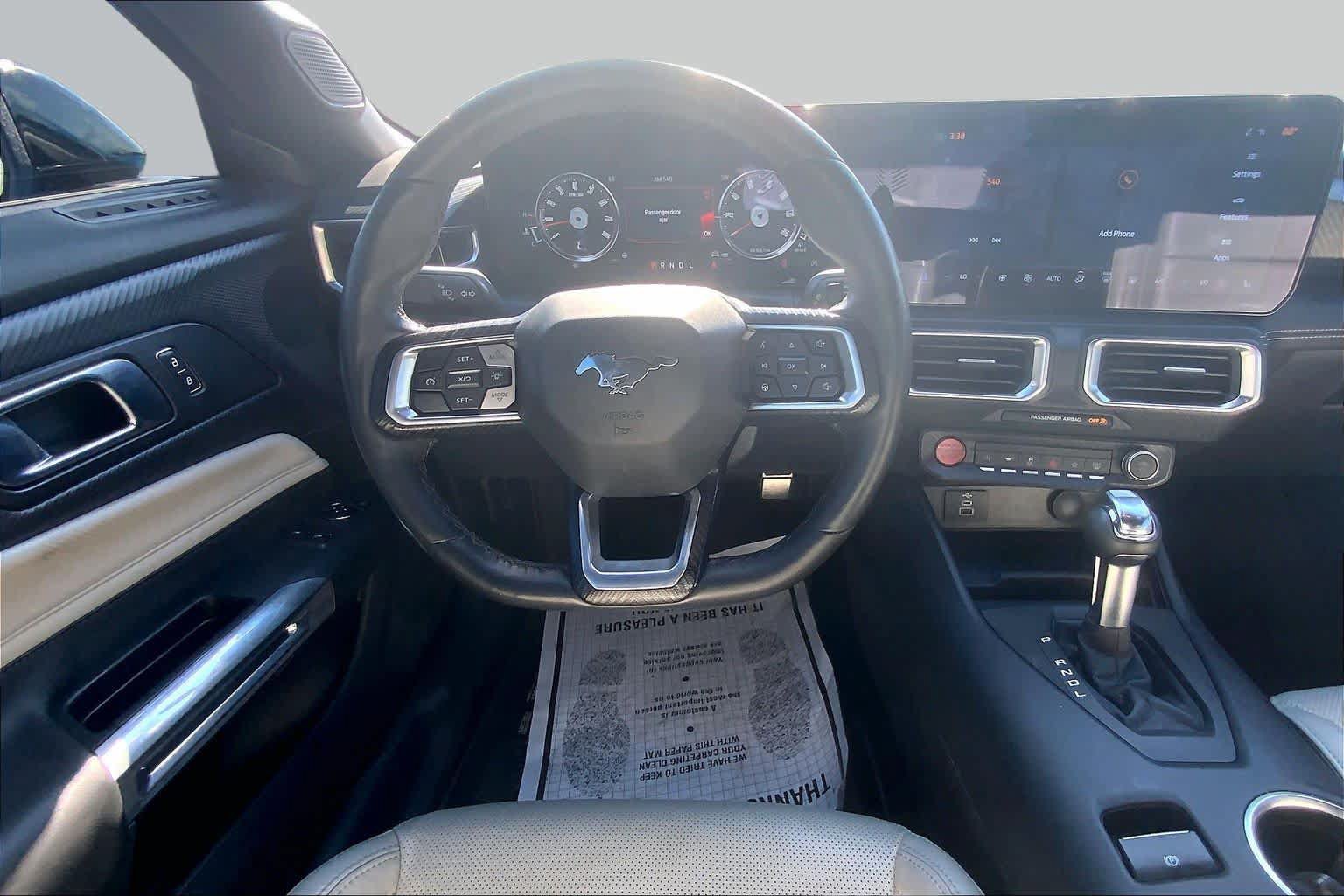 Certified 2024 Ford Mustang Premium w/ Mustang Nite Pony Package RWD image 6