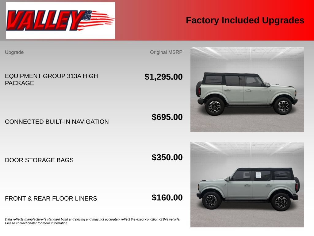 Certified 2023 Ford Bronco Outer Banks AWD/4WD image 6