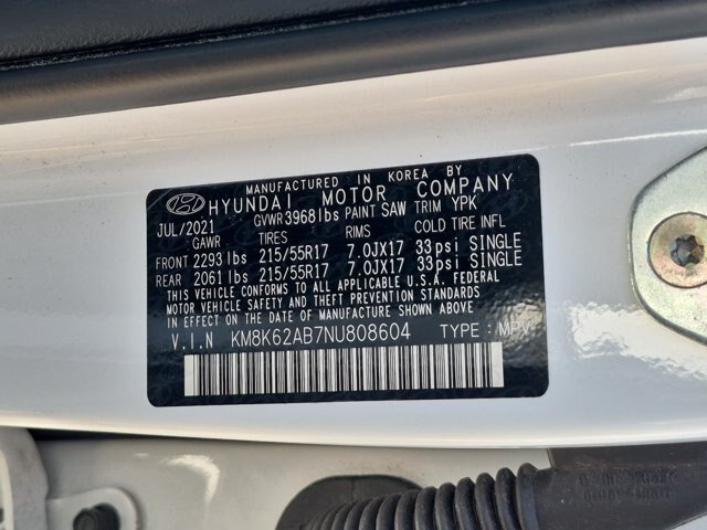 Used 2022 Hyundai Kona SEL w/ Cargo Package FWD image 37