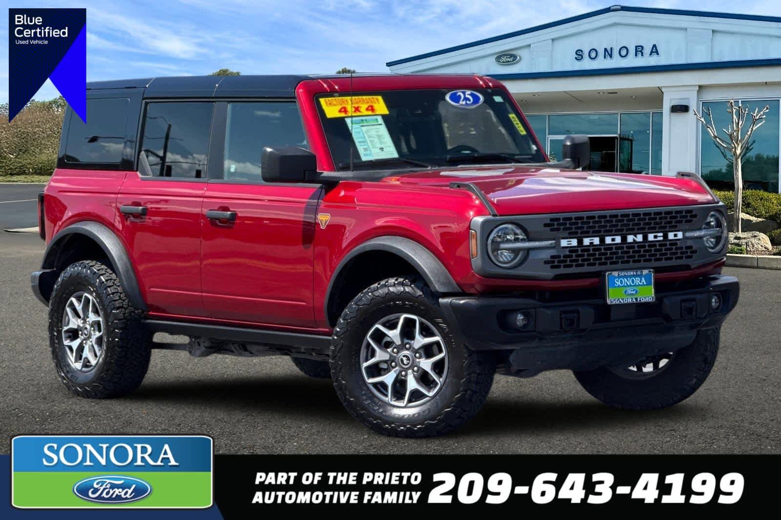 Certified 2025 Ford Bronco Badlands AWD/4WD image 1
