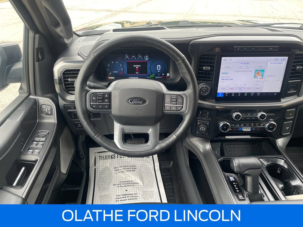 Certified 2024 Ford F150 Lariat w/ Equipment Group 502A High AWD/4WD image 17