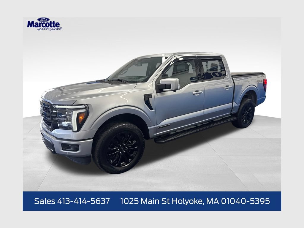 Certified 2025 Ford F150 Lariat w/ Equipment Group 502A High AWD/4WD 360° Tour