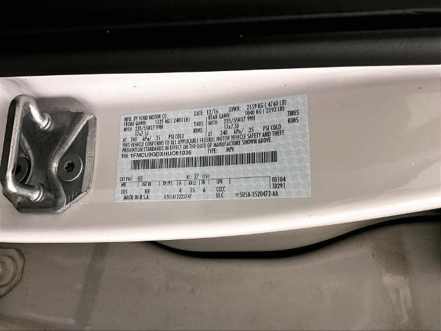 Certified 2017 Ford Escape SE AWD/4WD image 32
