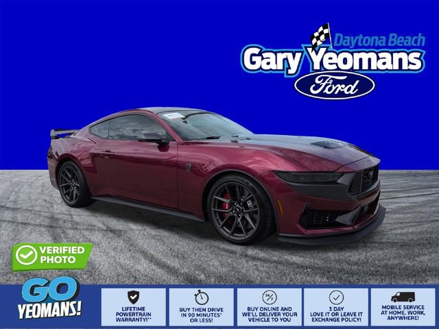 Certified 2025 Ford Mustang Dark Horse w/ Dark Horse Handlin Package RWD image 1