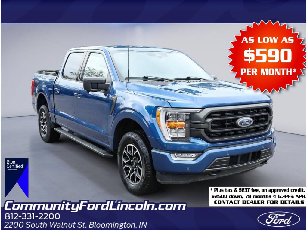 Certified 2023 Ford F150 XLT w/ Equipment Group 302A High