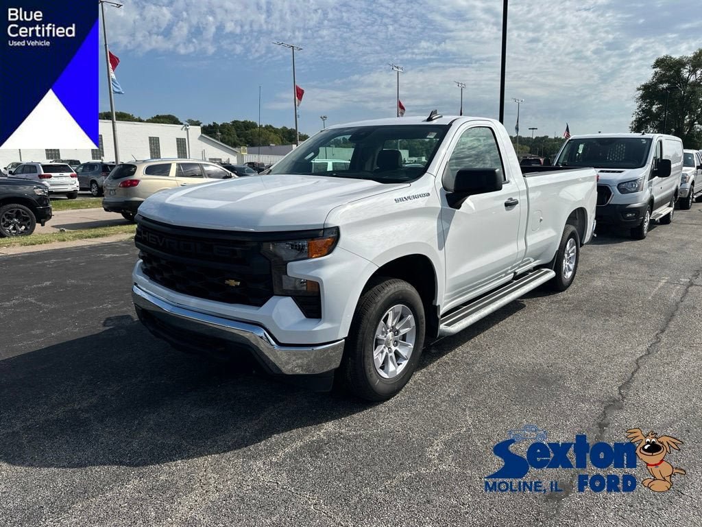 Used 2025 Chevrolet Silverado 1500 W/T RWD image 1