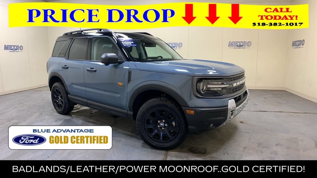 Certified 2025 Ford Bronco Sport Badlands w/ Badlands Tech Package AWD/4WD image 1