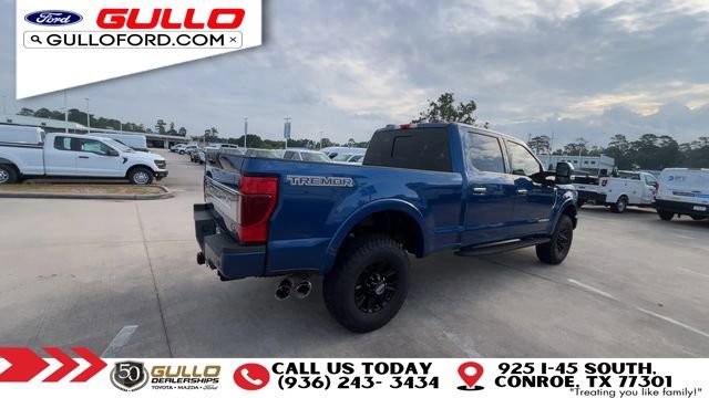 Certified 2022 Ford F250 Platinum w/ Tremor Off-Road Package AWD/4WD image 8