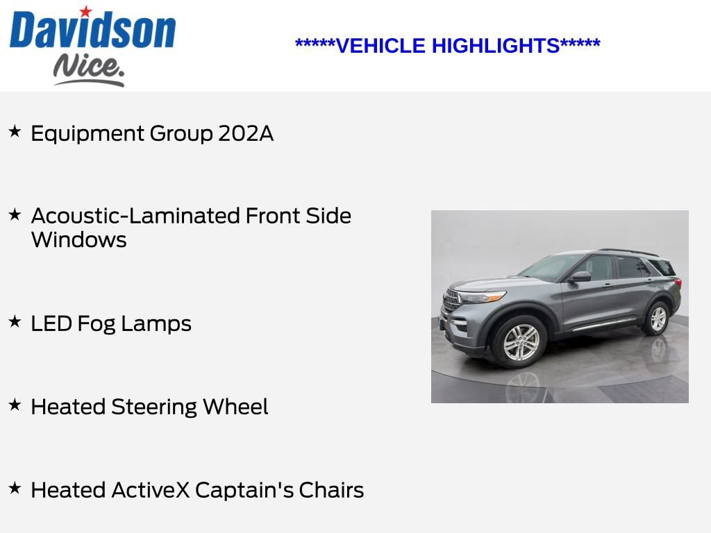 Certified 2023 Ford Explorer XLT w/ Equipment Group 202A AWD/4WD image 5