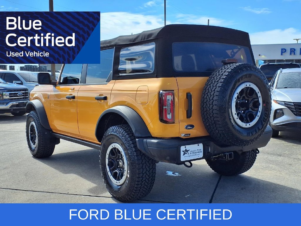 Certified 2022 Ford Bronco Badlands w/ Sasquatch Package AWD/4WD image 4