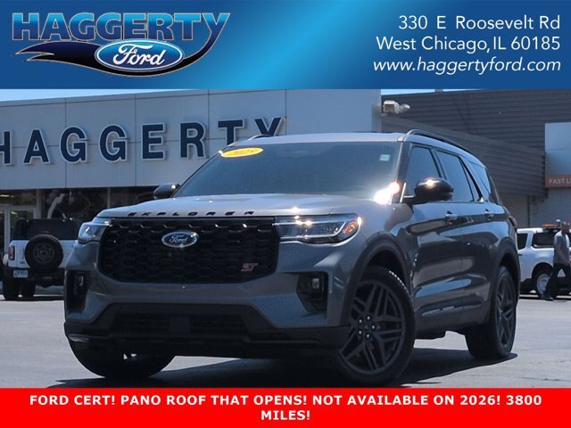 Certified 2025 Ford Explorer ST w/ Sun And Sound Package AWD/4WD image 1