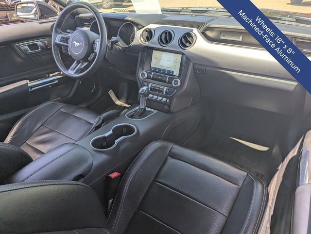 Certified 2021 Ford Mustang Premium w/ Ford Safe & Smart Package RWD image 14