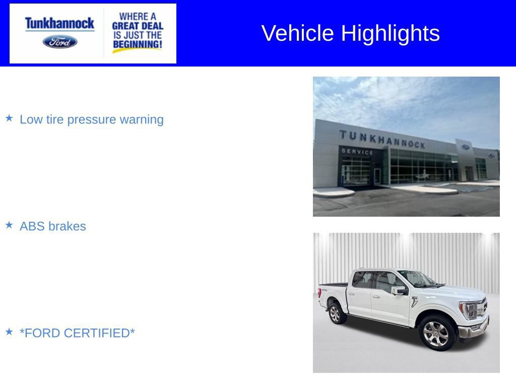 Certified 2023 Ford F150 Lariat w/ Equipment Group 502A High image 12