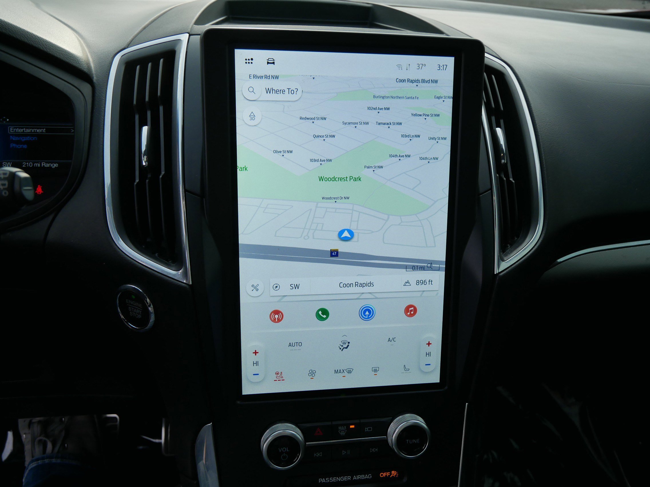 Certified 2022 Ford Edge ST w/ Equipment Group 401A image 33