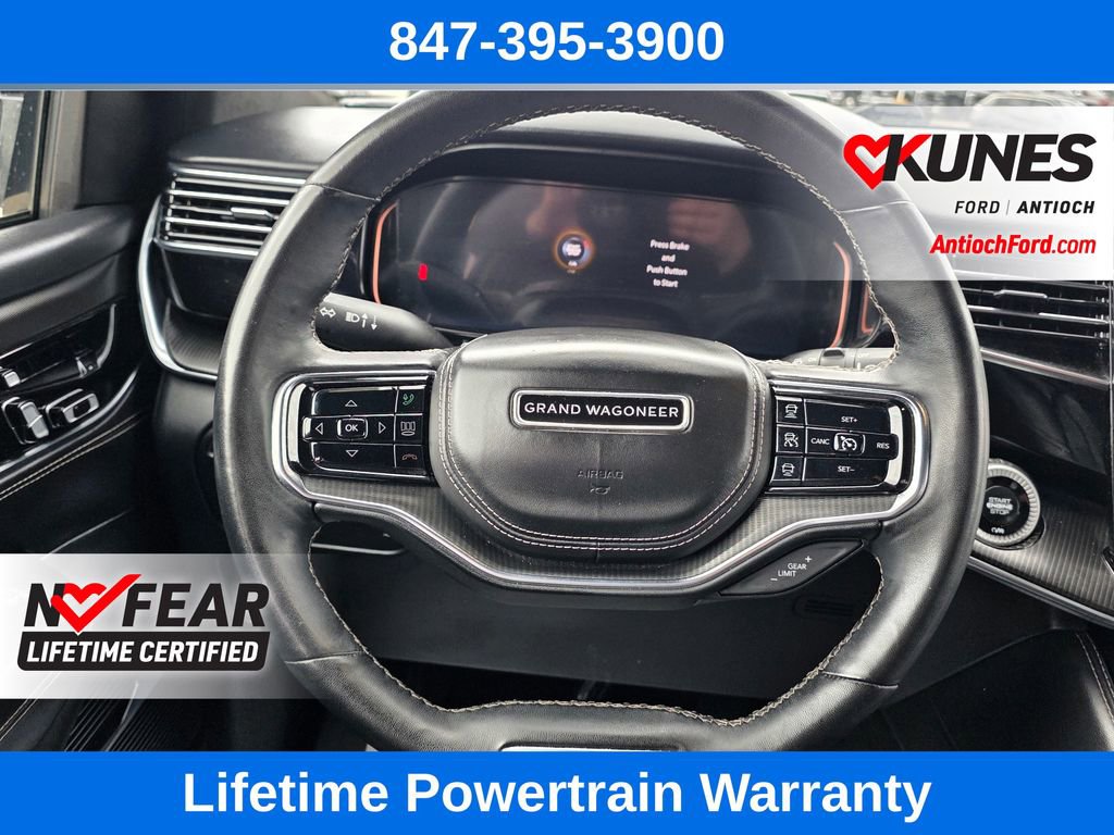 Used 2024 Jeep Grand Wagoneer L Series II w/ Quick Order Packagew 28T AWD/4WD image 47