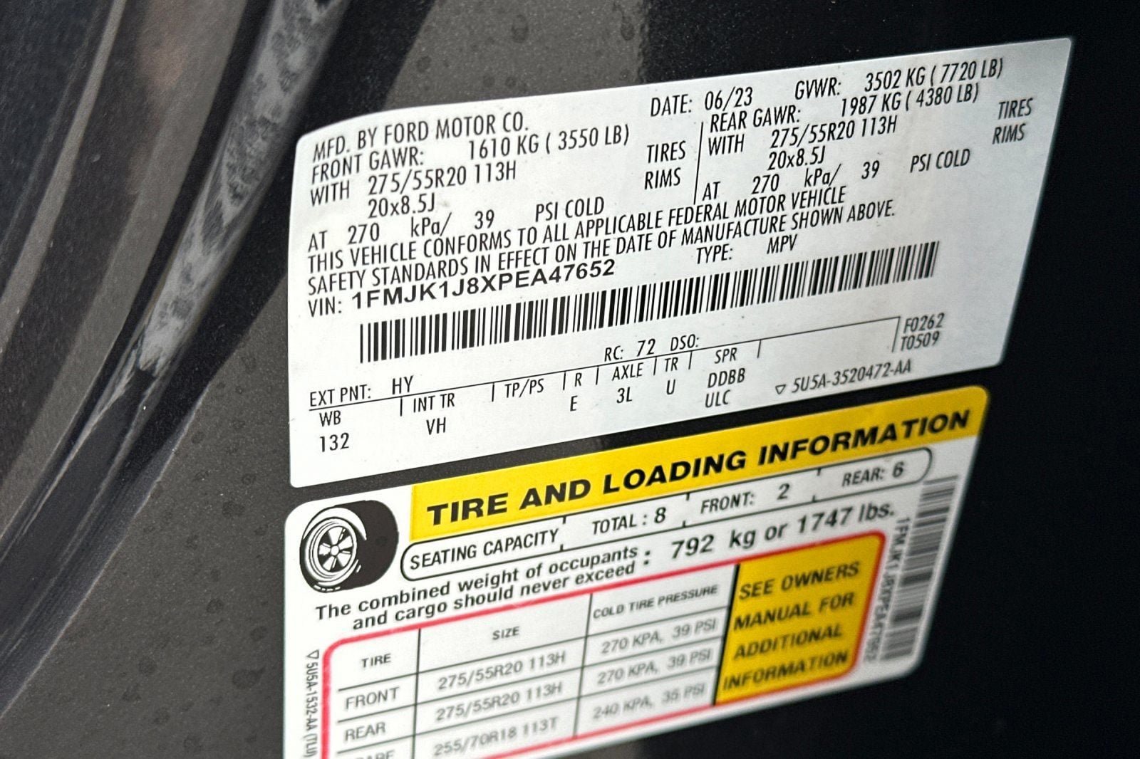 Certified 2023 Ford Expedition Max XLT AWD/4WD image 38