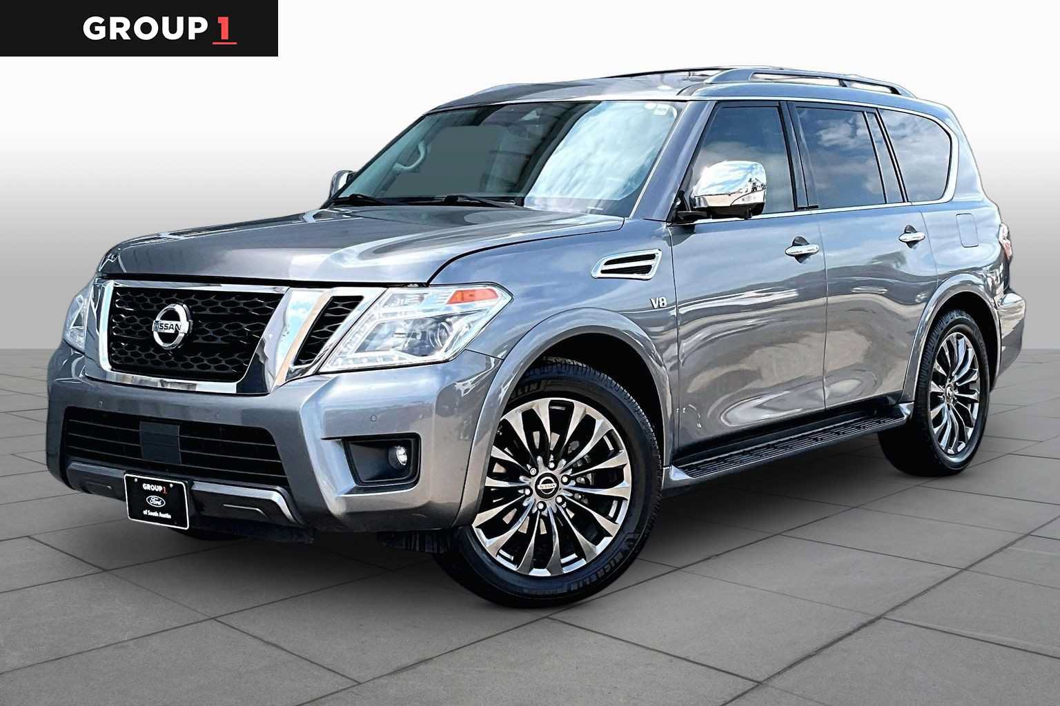 Used 2020 Nissan Armada Platinum w/ Cargo Package RWD video 1