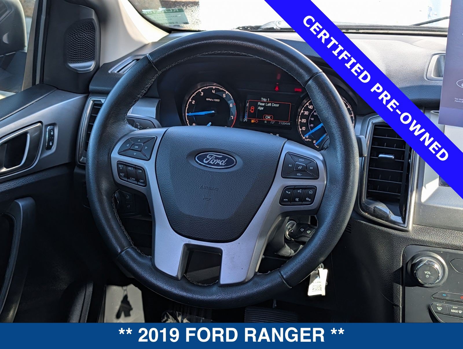 Certified 2019 Ford Ranger XLT w/ Equipment Group 301A Mid RWD image 19