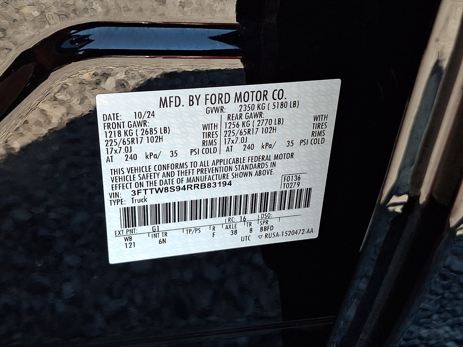 Certified 2024 Ford Maverick Lariat w/ FX4 Off-Road Package AWD/4WD image 28