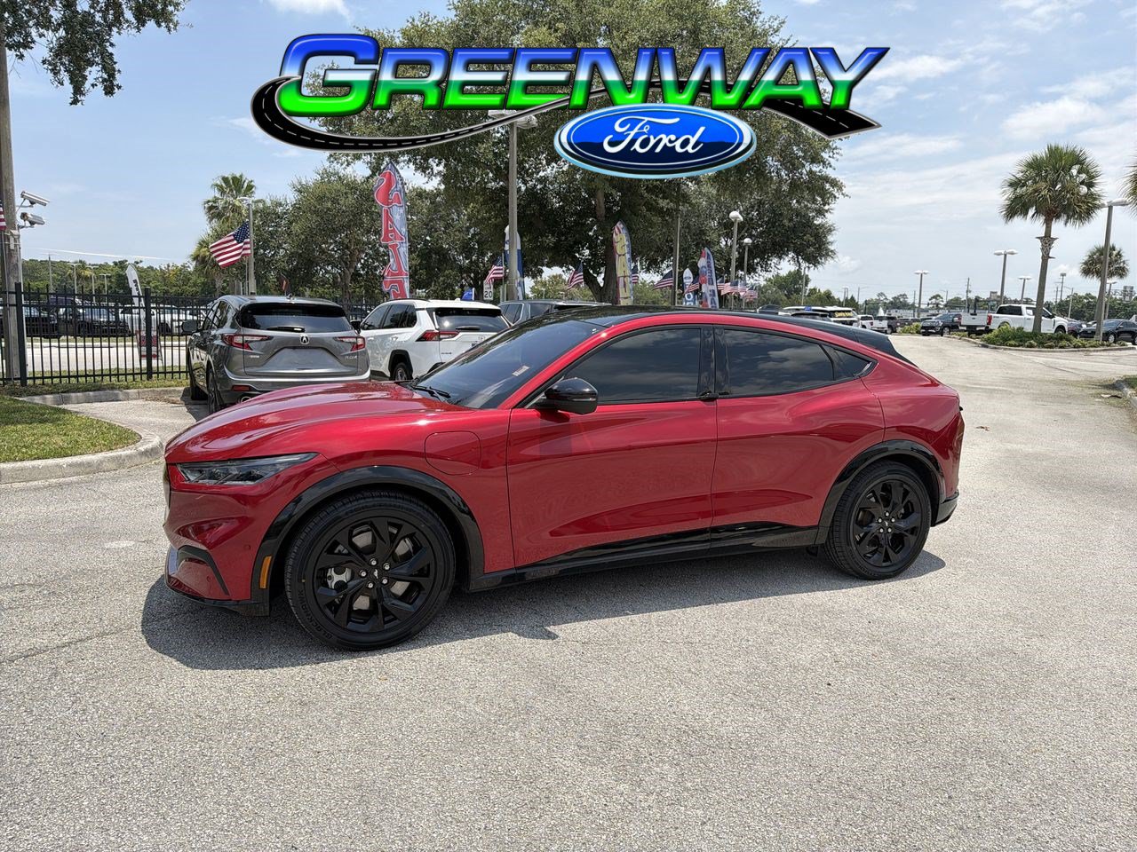 Certified 2023 Ford Mustang Mach-E Premium w/ Mustang Nite Pony Package