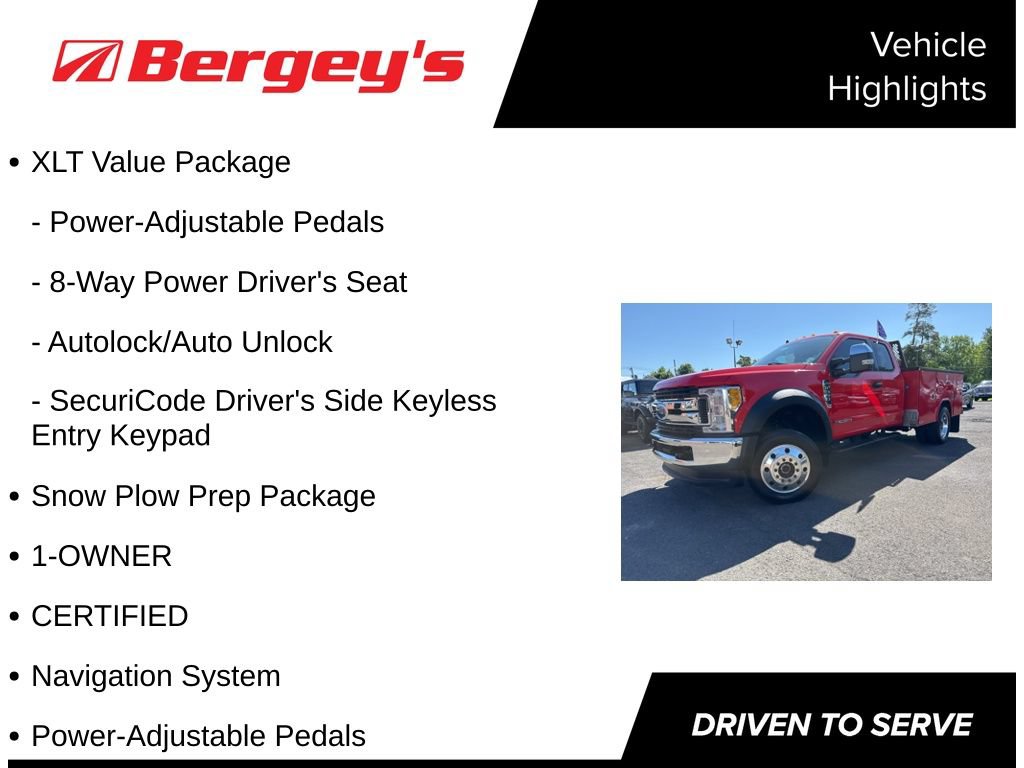 Certified 2019 Ford F550 4x4 SuperCab Super Duty w/ XLT Value Package image 5