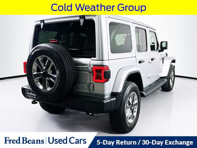 Used 2023 Jeep Wrangler Unlimited Sahara w/ LED Lighting Group AWD/4WD image 9