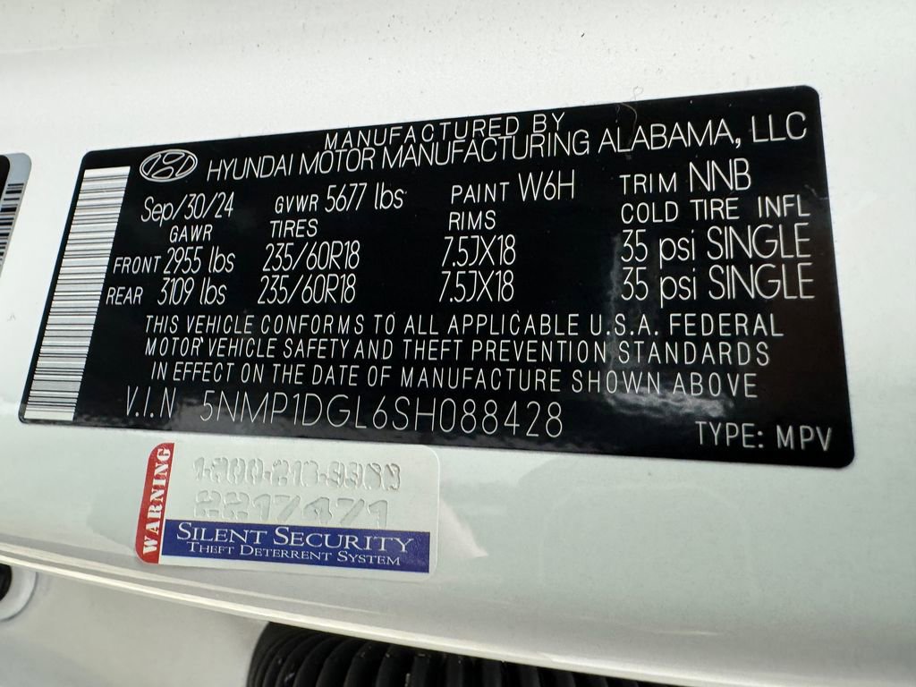 Used 2025 Hyundai Santa Fe SE w/ Tow & Go Package AWD/4WD image 31