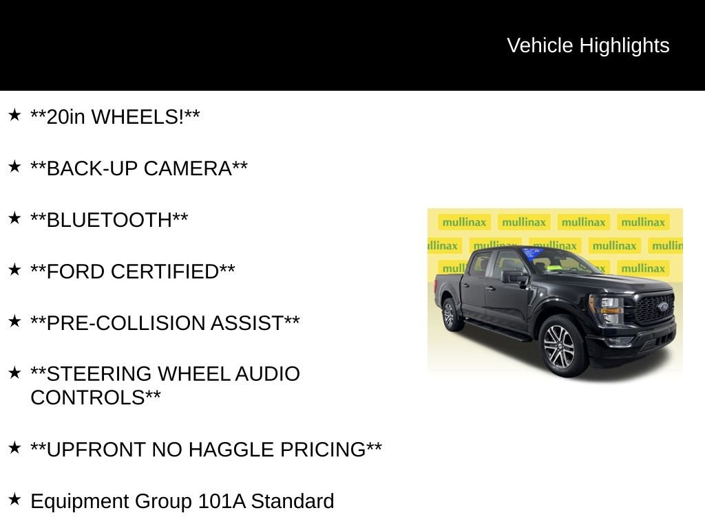 Certified 2023 Ford F150 XL w/ STX Appearance Package RWD image 12