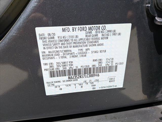 Certified 2020 Ford EcoSport Titanium FWD image 26