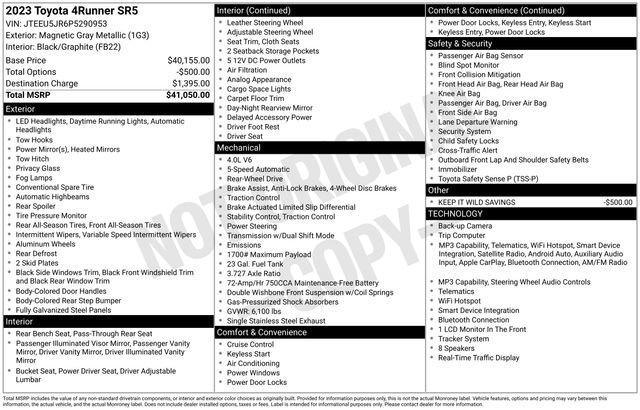 Used 2023 Toyota 4Runner SR5 RWD image 27