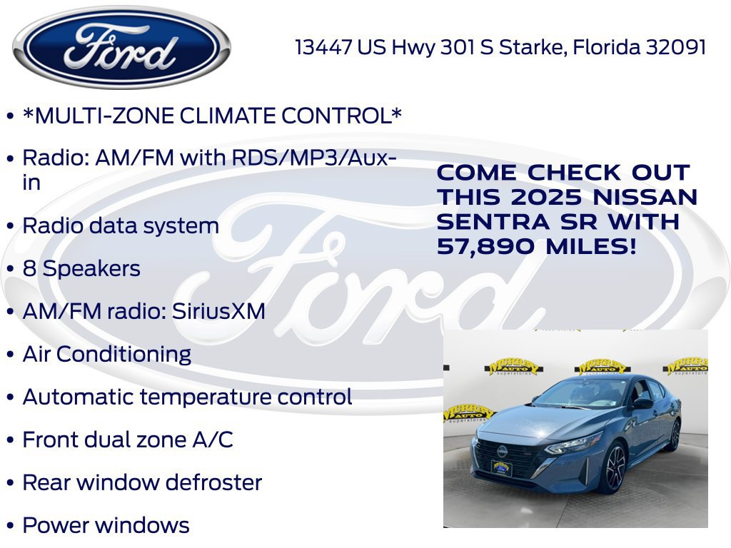 Used 2025 Nissan Sentra SR FWD image 17