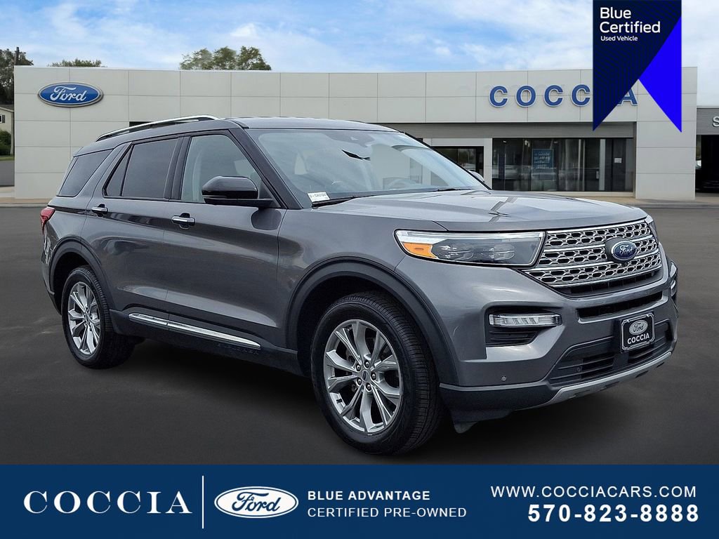 Certified 2021 Ford Explorer Limited w/ Equipment Group 301A image 3