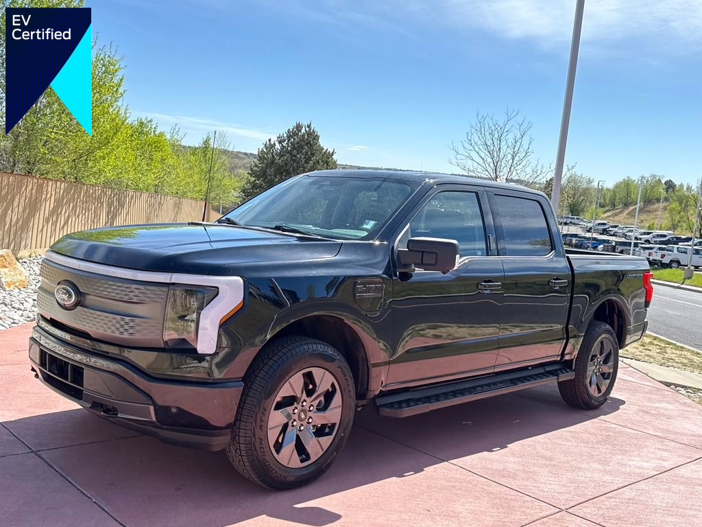 Certified 2023 Ford F150 Lightning XLT w/ Equipment Group 312A High image 1