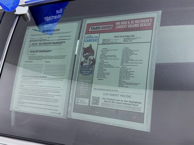Certified 2022 Ford Edge SEL w/ Convenience Package image 15