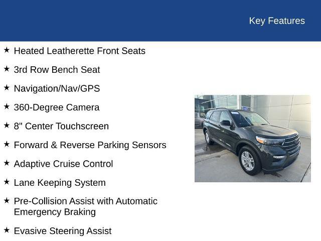 Certified 2023 Ford Explorer XLT w/ Equipment Group 202A image 36