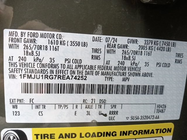 Certified 2024 Ford Expedition Timberline AWD/4WD image 39