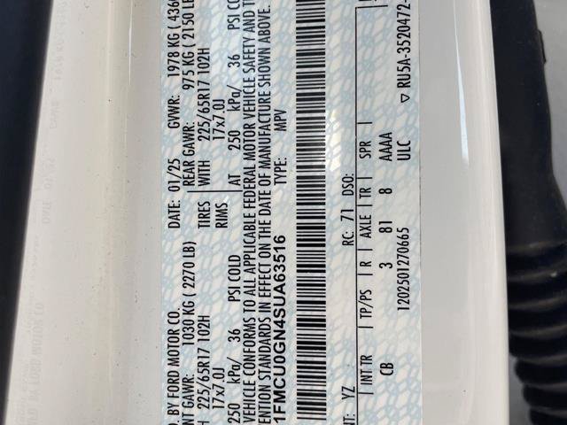 Certified 2025 Ford Escape Active FWD image 31
