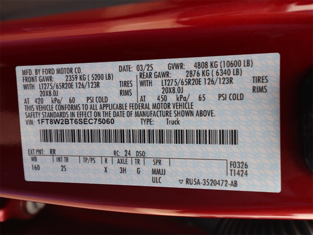 Certified 2025 Ford F250 XLT w/ Black Appearance Package image 23