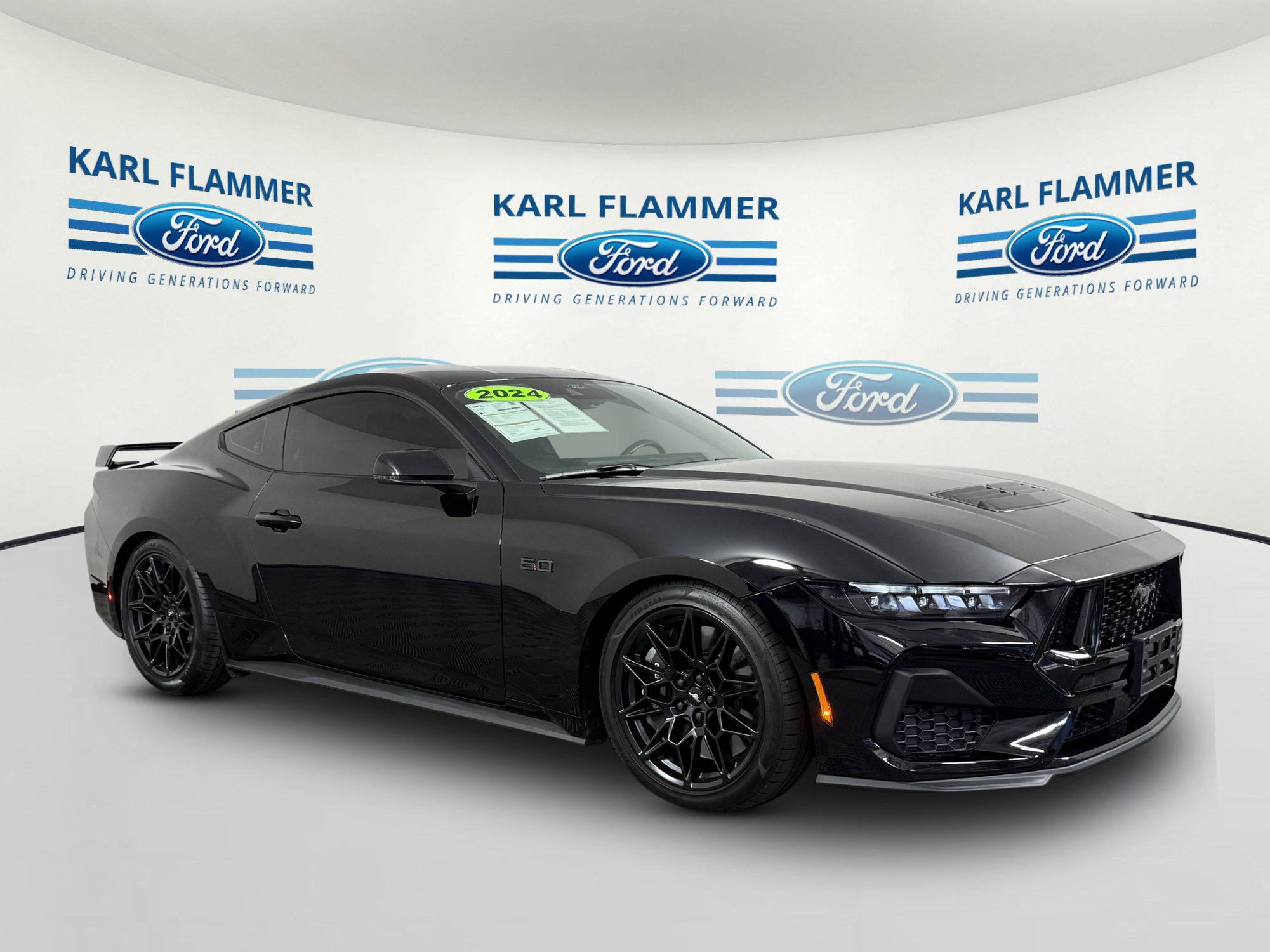Certified 2024 Ford Mustang GT Premium w/ GT Performance Package RWD image 1