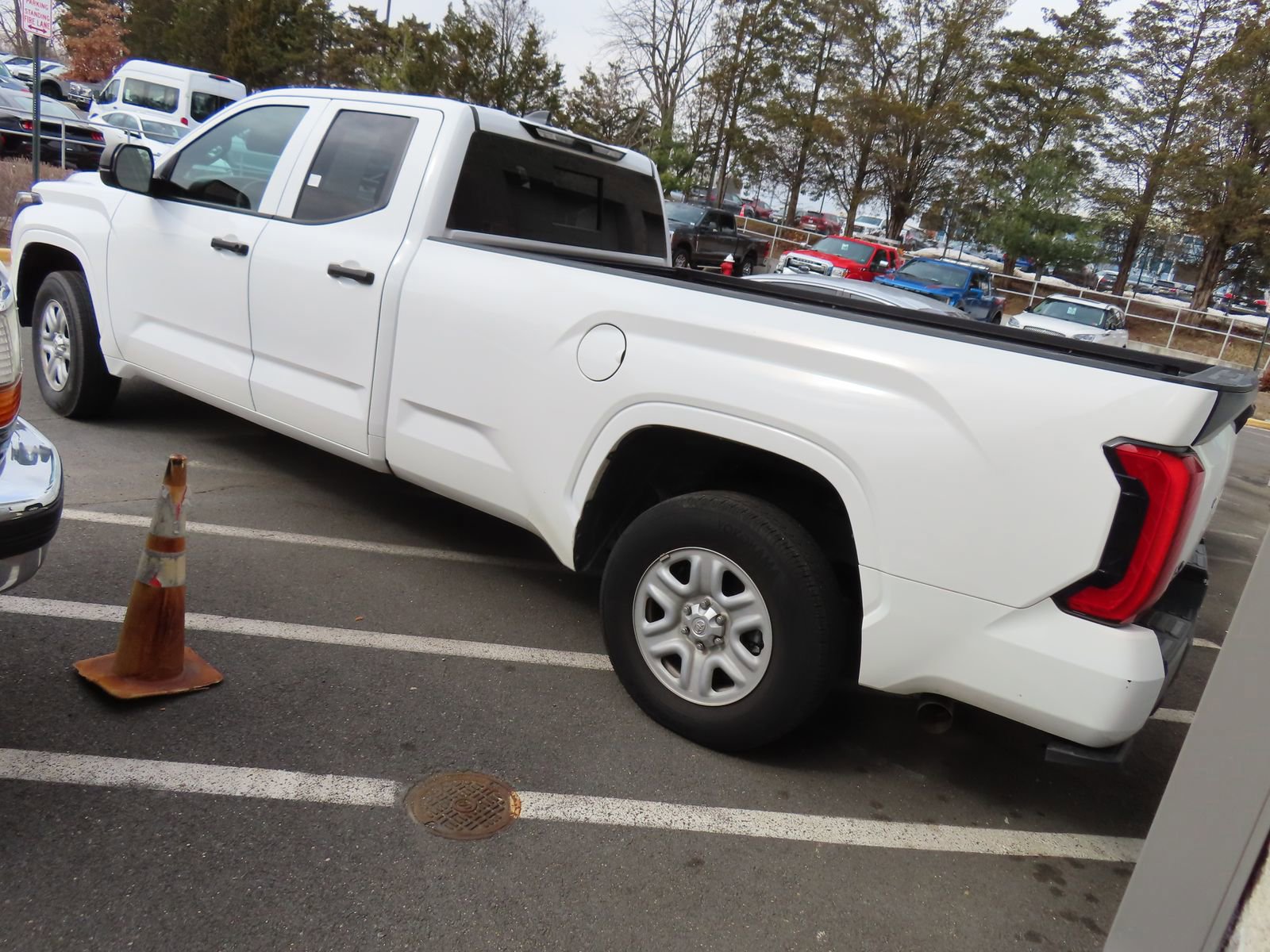 Used 2024 Toyota Tundra SR w/ SR Tow Package image 2