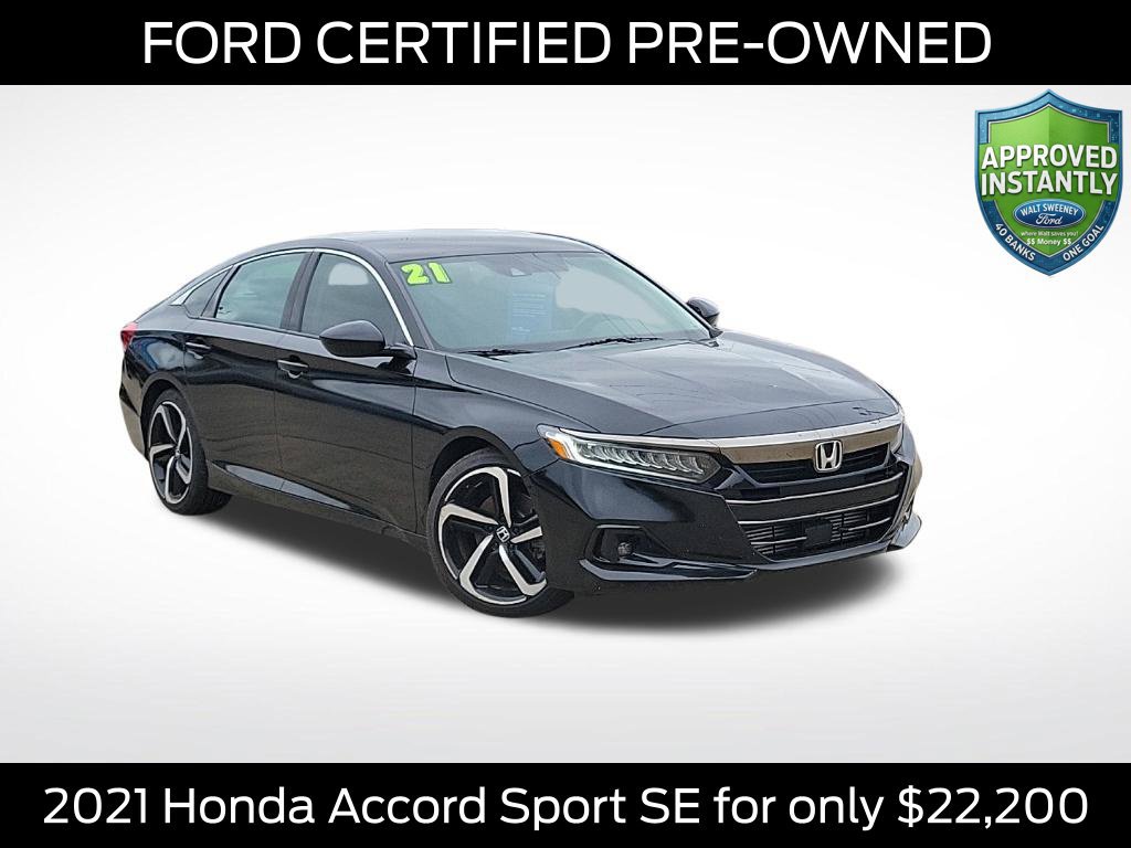 Used 2021 Honda Accord Sport Special Edition
