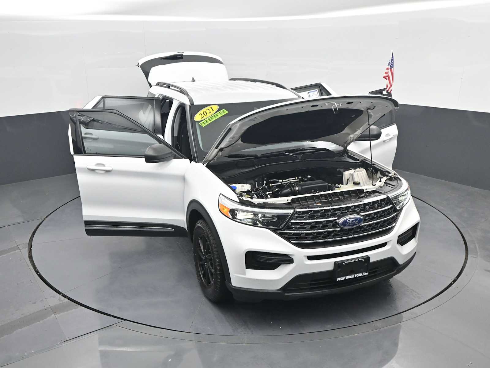 Certified 2021 Ford Explorer XLT w/ Class III Trailer Tow Package AWD/4WD image 45